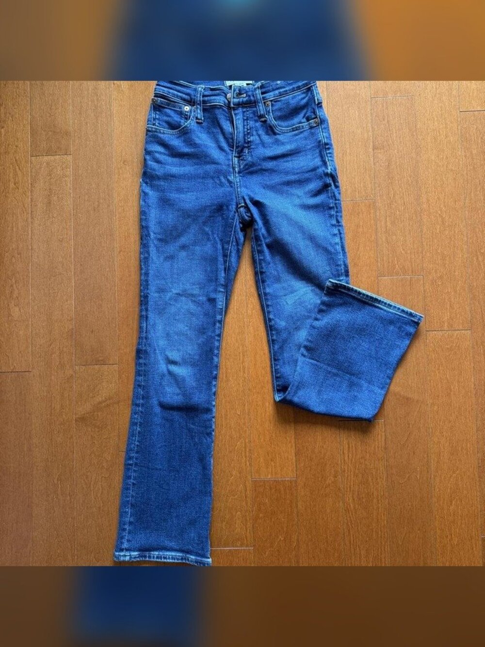 Madewell Mid-Rise Kick Out Jeans, Size 23